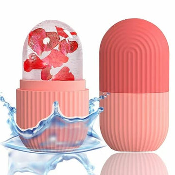 Silicone Ice Facial Roller Beauty Ice Roller For Face Eyes Neck Cryotherapy Natural Skin Enhancement